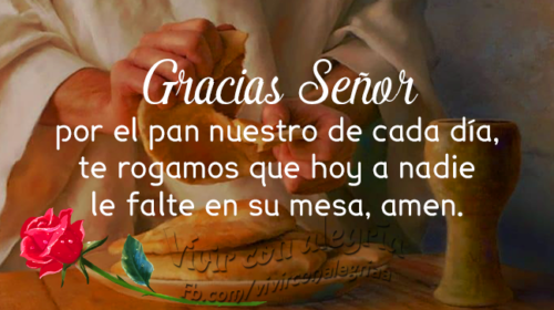 Dios bendiga tu salida y tu entrada. | Vivir con alegría